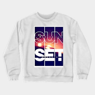 sun set Crewneck Sweatshirt